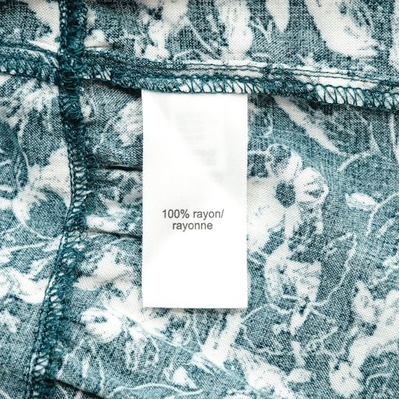 Maurices Floral Tiered V-Neck Mini Dress, Large - Picture 4 of 4